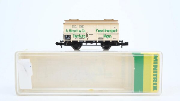 Minitrix N 13646 Gedeckter Güterwagen Hinsch & Co G 10 K.P.E.V.