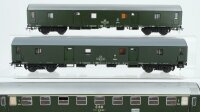 Schicht H0 Konvolut Postwagen Abteilwagen 1. Kl. DR CSD