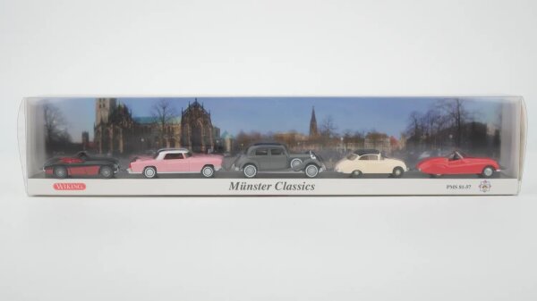 Wiking H0 81-57 PMS Fahrzeug-Set Münster Classics III OVP