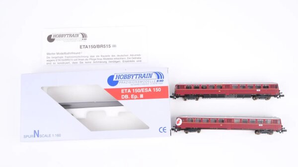 Hobbytrain N H11200 Accu-Triebwagenzug BR ETA 150 DB (Puffer fehlt)