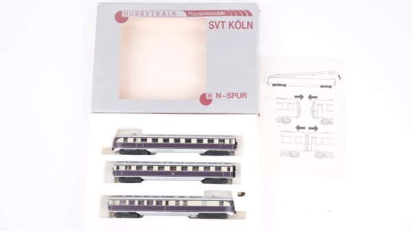 Hobbytrain N 16061 Diesel-Triebwagenzug BR SVT 137 DR Gleichstrom