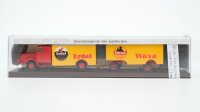 Brekina H0 018339 LKW Büssing 8000 Kofferzug Erdal Waxa