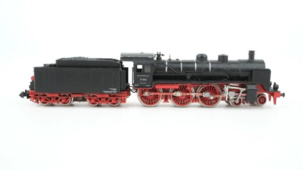 Minitrix N Dampflok mit Tender BR 17 212 DR (Licht teilweise defekt)