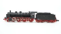 Minitrix N Dampflok mit Tender BR 17 212 DR (Licht teilweise defekt)