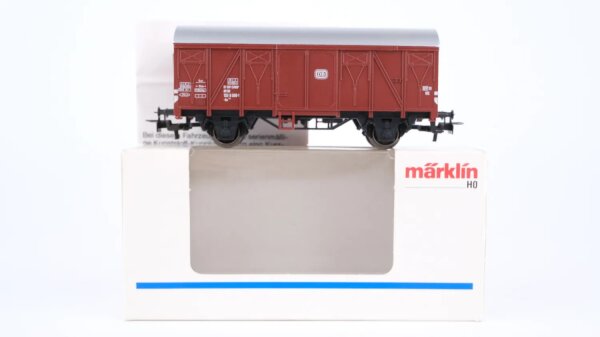 Märklin H0 4410 Gedeckter Güterwagen braun DB