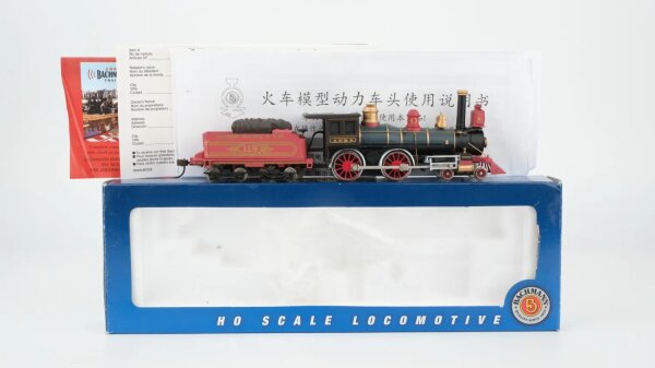 Bachmann H0 51144 US Dampflok 4-4-0 B&O Gleichstrom