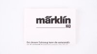 Märklin H0 4410 Gedeckter Güterwagen braun DB