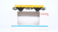 Märklin H0 4471 Niederbordwagen Kranschutzwagen der DB