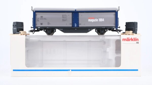 Märklin H0 84633 Schiebewand-Schiebedachwagen Märklin Magazin 1994 Tbis 870 der DB