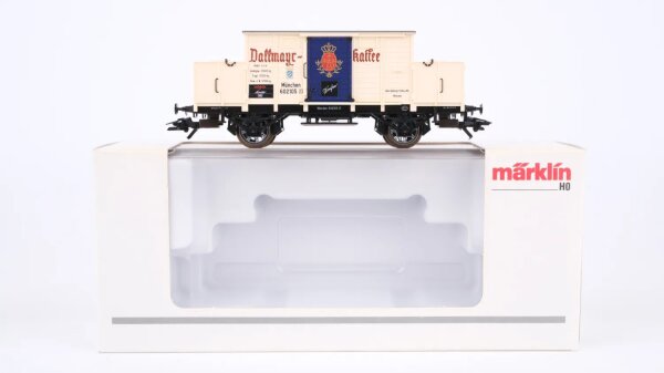 Märklin H0 46074 Gerätewagen Dallmayr Kaffee (Bahndienstwagen)  München der K.Bay.Sts.B. Insider Jahreswagen 2002