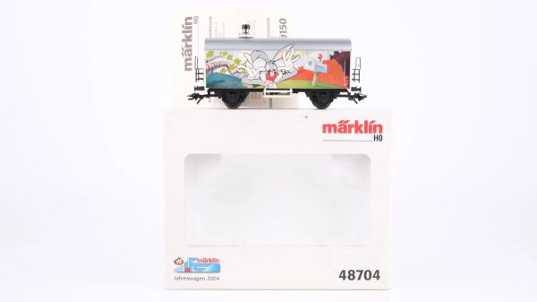 Märklin H0 48704 Kühlwagen Bugs Bunny Ichqrs 1.FC märklin Jahreswagen 2004