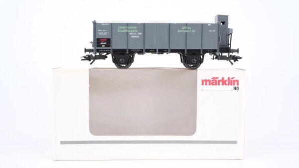 Märklin H0 46037 Offener Güterwagen mit Bremserhaus  Omk der DRG (Insider Jahreswagen 2001)