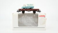Märklin H0 00761-16 Niederbordwagen mit LKW Max Maier DB