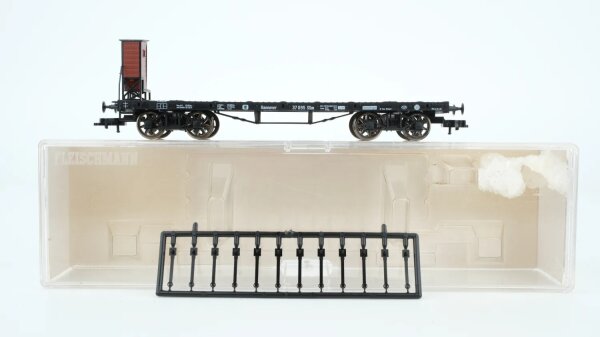 Fleischmann H0 5832K Rungenwagen mit Bremserhaus KPEV