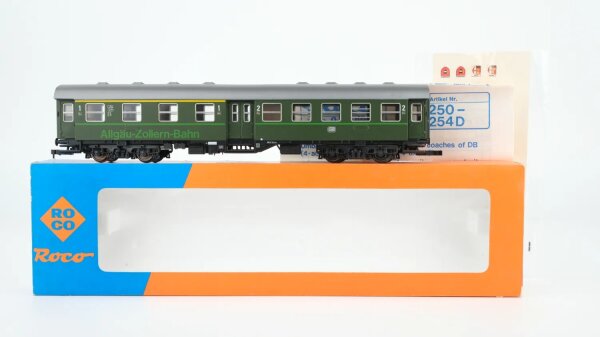 Roco H0 4252D Personenwagen 1./2. Kl. "Allgäu-Zollern-Bahn" DB