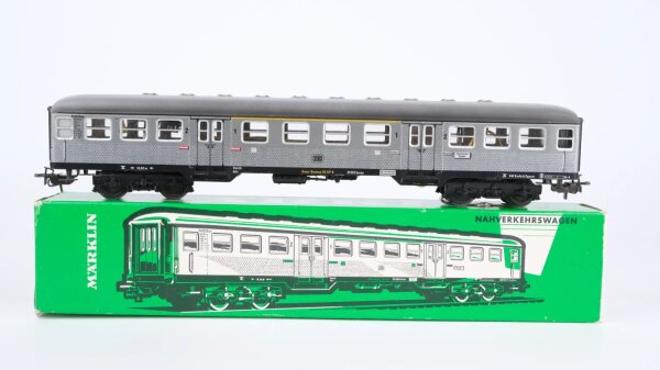 Märklin H0 4043 Nahverkehrswagen 1./2. Kl. Silber DB