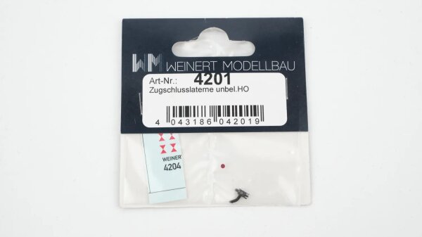 Weinert Modellbau H0 4201 Zugschlusslaterne