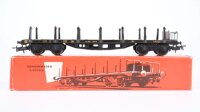Märklin H0 4516 Flachwagen mit Rungen SSka der DB