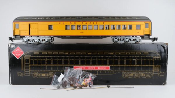 Aristo-Craft G 31708 Personenwagen gelb "1708 Laramie" UP (Beleuchtung geprüft)