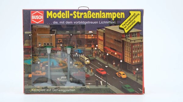 Busch H0 4026 Modell-Straßenlampen