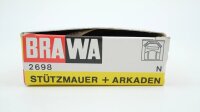 Brawa N 2698 Stützmauer+ Arkarden