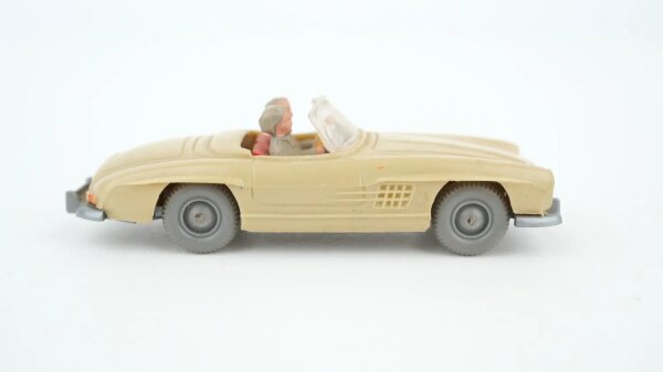 Wiking H0 MB 300 SL Cabrio mit Figuren  1962-1969