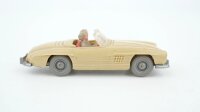 Wiking H0 MB 300 SL Cabrio mit Figuren  1962-1969