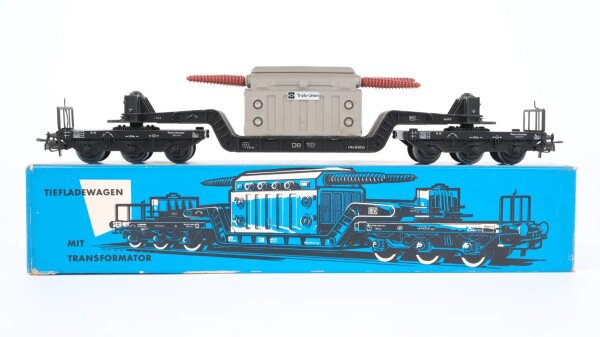 Märklin H0 4617002 Tiefladewagen mit Transformator  SST 53  St 52 der DB