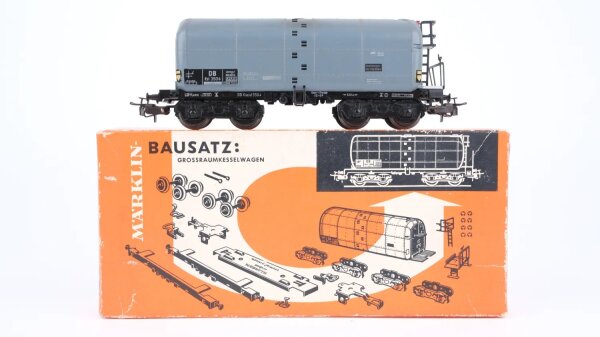 Märklin H0 4921 Grossraumkesselwagen zusammengebaut