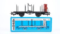 Märklin H0 4697 Drehschemelwagen mit Bremserhaus DRG