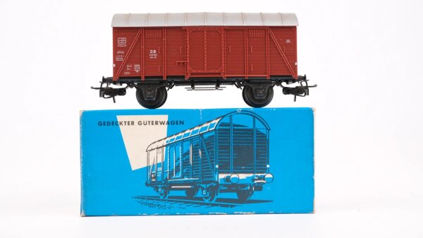 Märklin H0 4505 Gedeckter Güterwagen DB (dunkelblaue OVP)