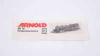 Arnold N 2268 Dampflok BR T 18 8421 K.P.u.G.H.St.E. Gleichstrom