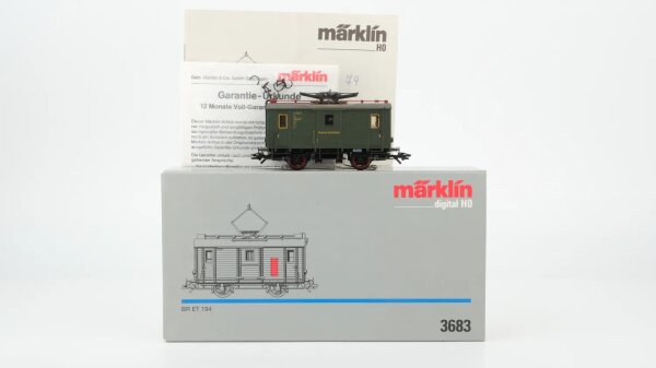 Märklin H0 3683 E-Lok BR ET 194 11 DRG Wechselstrom Digital