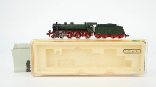 Minitrix N 2088 Dampflok BR S10² 1207 Cöln KPEV (Licht teilweise defekt)