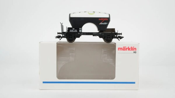 Märklin H0 46582 5-Jahre Insider-Mitgliedschaft Flachwagen mit Wasserwage der DB