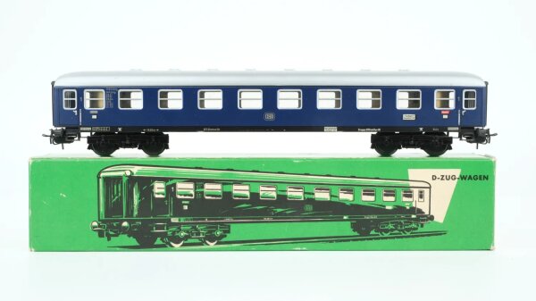 Märklin H0 4027 Reisezugwagen (dunkelblauer Wagenkasten) A4ümg der DB