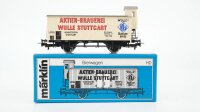 Märklin H0 4678 Bierwagen (WULLE) mit Bremserhaus Gk...