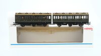 Märklin H0 4207 Abteilwagen (1557/1558) 2.Kl. B3/B3...