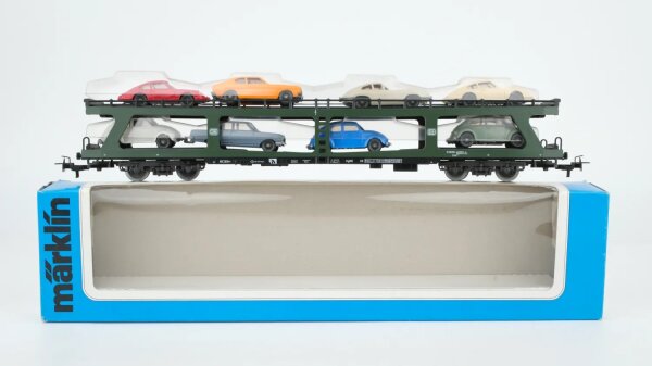 Märklin H0 4074 Reisezug-Autotransportwagen DB