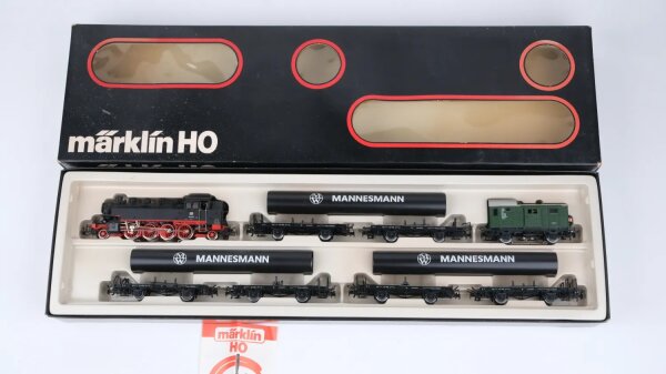 Märklin H0 2854 Güterzug Mannesmann Röhrenzug DB Wechselstrom