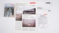 Märklin H0 2848 Rohmaterial-Zug Zement SNCB Wechselstrom
