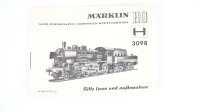 Märklin H0 3098 Dampflok BR 38 1807 DB Wechselstrom