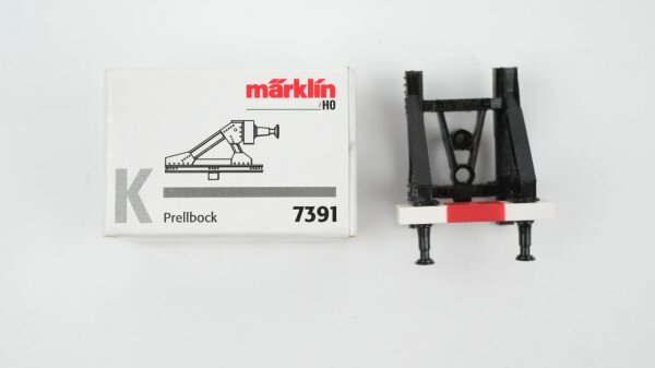 Märklin H0 7391 Prellbock (ohne Anleitung, ohne Befestigungsmaterial) in OVP