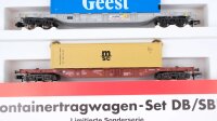 Fleischmann N 978808K Containertragwagen mcs Sgns 694 DB