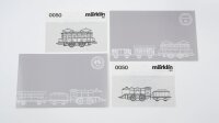 Märklin H0 0050 Jubiläumspackung 50 Jahre Märklin zwei nostalgische Züge Wechselstrom (vermutlich verharzt)
