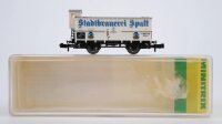 Minitrix N 13593 Gedeckter Güterwagen Stadtbrauerei...
