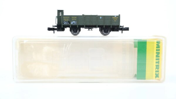 Minitrix N 13235 Offener Güterwagen Omk K.Bay.Sts.B.