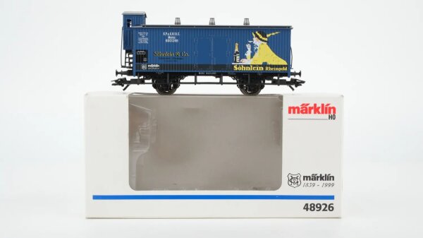 Märklin H0 48926 Kühlwagen mit Bremserhaus SÖHNLEIN  Gk 10 der K.P.u.G.H.St.E.