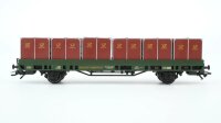 Märklin H0 48584 Niederbordwagen mit Rollplattenbehältern  Post 2-t13 der DBP
