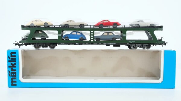 Märklin H0 4074 Reisezug-Autotransportwagen DB